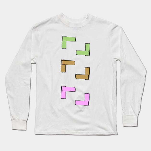 Spike Marks Long Sleeve T-Shirt by notastranger